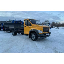 Покраска автомобиля Газон Next (желтый цвет - март 2021 г)