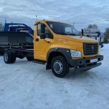 Покраска автомобиля Газон Next (желтый цвет - март 2021 г)