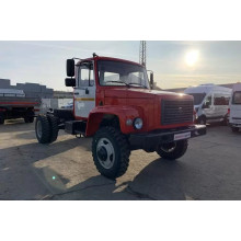 Покраска автомобиля Газон ЗЕМЛЯК ПОЖАРНЫЙ  (красный цвет - ноябрь 2020 г)