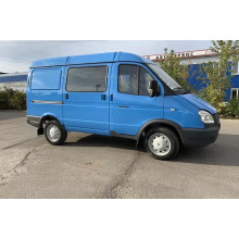 Покраска автомобиля Соболь (синий цвет - сентябрь 2020 г)