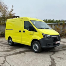 Покраска автомобиля Соболь (желтый цвет - 2022 г)