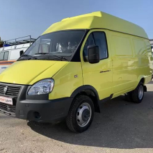 Покраска автомобиля Газель Бизнес 2705 с высокой крышей (лимонный цвет - сентябрь 2020 г)