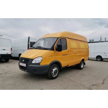 Покраска автомобиля Газель Бизнес 27057 с высокой крышей (желтый цвет - июль 2020 г)