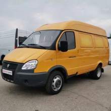 Покраска автомобиля Газель Бизнес 27057 с высокой крышей (желтый цвет - июль 2020 г)