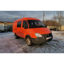 Покраска автомобиля Газель Бизнес (оранжевый цвет - ноябрь 2020 г)