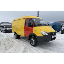 Покраска автомобиля Газель Бизнес 27057 (желтый цвет - январь 2021 г)
