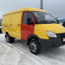 Покраска автомобиля Газель Бизнес 27057 (желтый цвет - январь 2021 г)