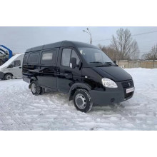 Покраска автомобиля Газель Бизнес 27057 (черный цвет - январь 2021 г)