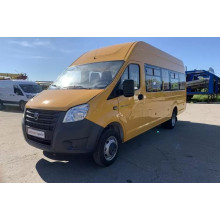 Покраска автобуса Газель Next (желтый цвет - июнь 2020 г)