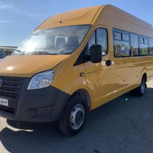 Покраска автобуса Газель Next (желтый цвет - июнь 2020 г)