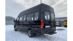 Покраска автобуса Газель Next (черный цвет - январь 2021 г)