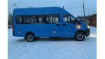Покраска автобуса Газель Next (синий цвет - октябрь 2020 г)