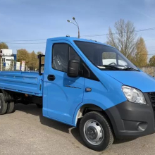 Покраска бортовой Газель Next (синий цвет - октябрь 2020 г)