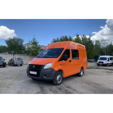 Покраска автомобиля Газель Next (оранжевый цвет - май 2021 г)