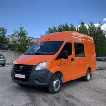 Покраска автомобиля Газель Next (оранжевый цвет - май 2021 г)