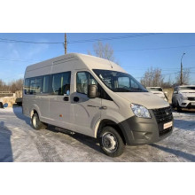 Покраска автобуса Газель Next (серый цвет - декабрь 2020 г)