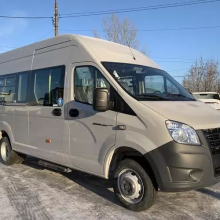 Покраска автобуса Газель Next (серый цвет - декабрь 2020 г)