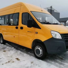 Покраска автобуса Газель Next (желтый цвет - январь 2020 г)