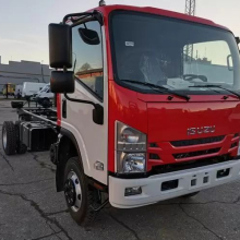 Покраска автомобиля ИСУЗУ Пожарный (красный цвет - ноябрь 2019 г)