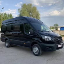 Покраска автомобиля Ford Форд Транзит L4H3 (черный цвет - май 2021 г)