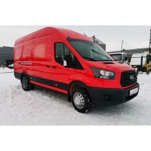 Покраска автомобиля Ford Форд Транзит L4H2 (красный цвет - январь 2020 г)