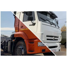 Покраска автомобиля КАМАЗ (белый цвет - октябрь 2020 г)