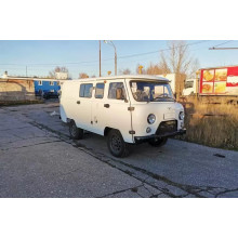 Покраска автомобиля УАЗ Буханка (белый цвет - ноябрь 2019 г)