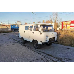 Покраска автомобиля УАЗ Буханка (белый цвет - ноябрь 2019 г)