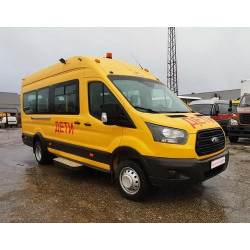 Покраска школьного автобуса Ford в Нижнем Новгороде