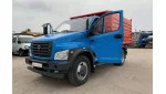 Покраска автомобиля Газон Next Самосвал (синий цвет - март 2020 г)