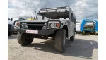 Покраска автомобиля Тойота Мега Круизер (серый цвет - август 2020 г)