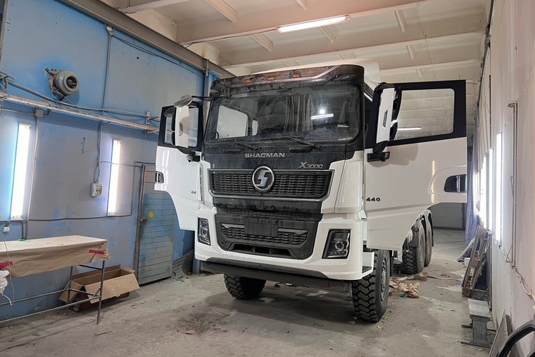 Покраска кабины автомобиля SHACMAN (2026 г)