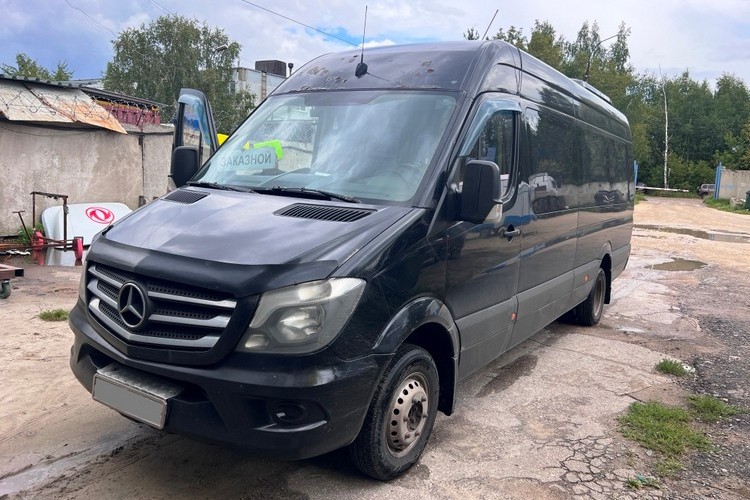 Кузовной ремонт и покраска микроавтобуса Mercedes Sprinter