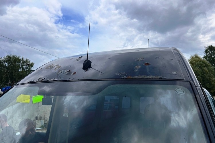 Кузовной ремонт и покраска микроавтобуса Mercedes Sprinter