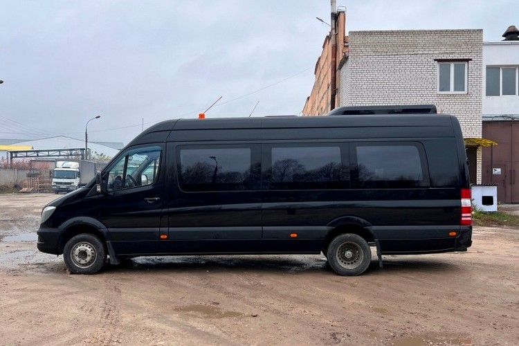 Кузовной ремонт и покраска микроавтобуса Mercedes Sprinter