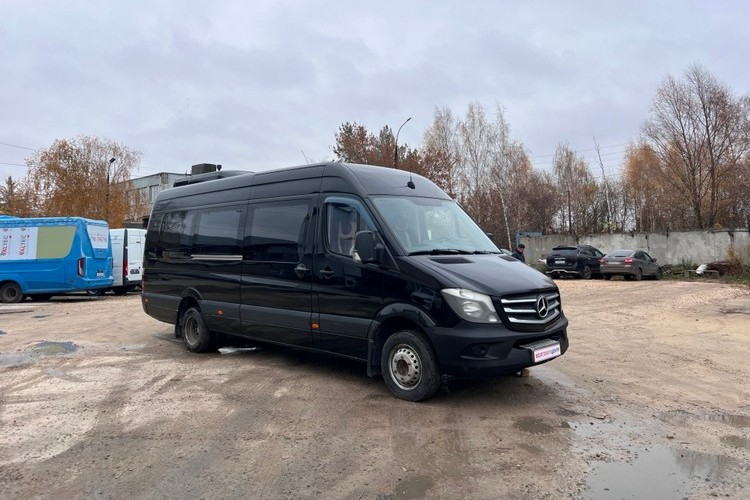 Кузовной ремонт и покраска микроавтобуса Mercedes Sprinter
