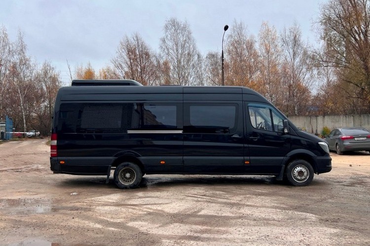 Кузовной ремонт и покраска микроавтобуса Mercedes Sprinter